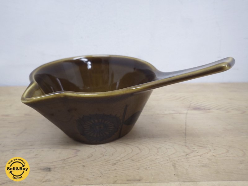 ノルウェー スタヴァンゲルフリント Stavangerflint 片手付きボウル ●