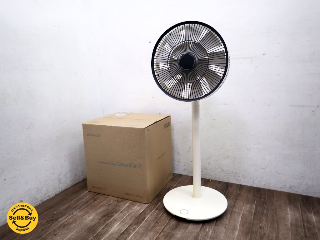 BALMUDA バルミューダ GreenFan2 扇風機 EGF-1100 12年製 箱付 ●