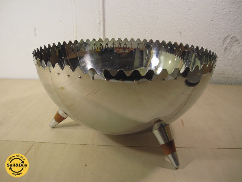 イタリア ALESSI アレッシィ Chimu ステンレスボウル Designed by Joanna Lyle 1992★