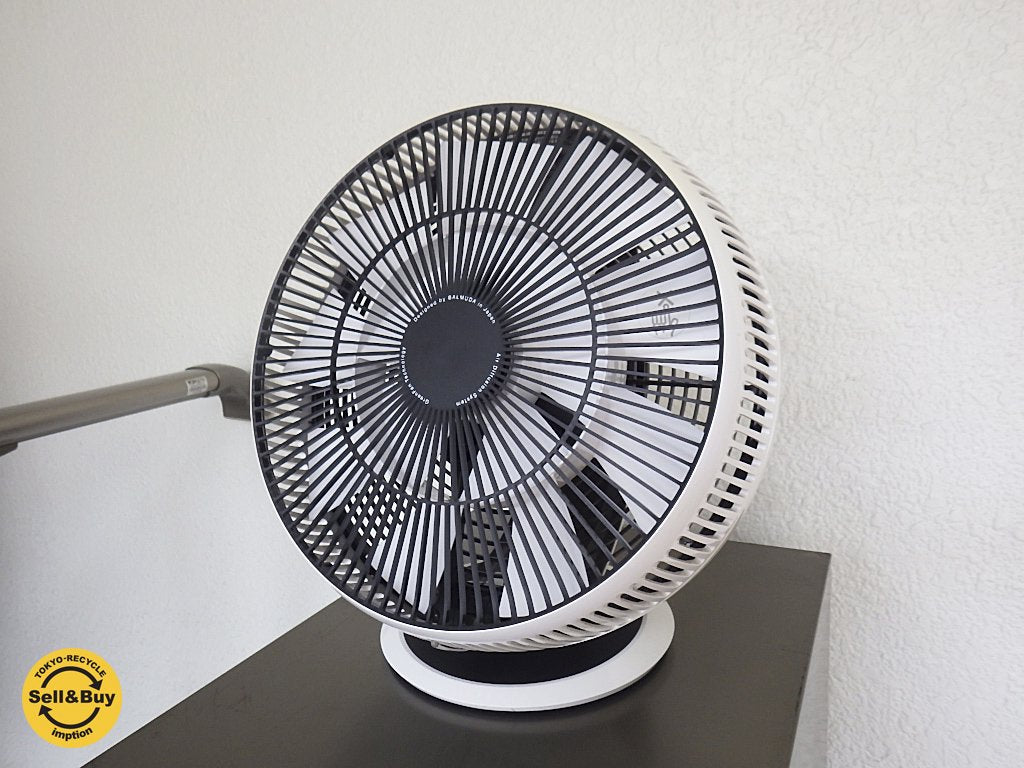 バルミューダ BALMUDA GreenFan Cirq EGF-300-WH 12年サーキュレーター◇