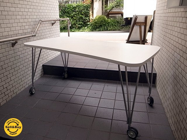 カルテル Kartell MAXテーブル マックス キャスター テーブル W:160㎝ ■