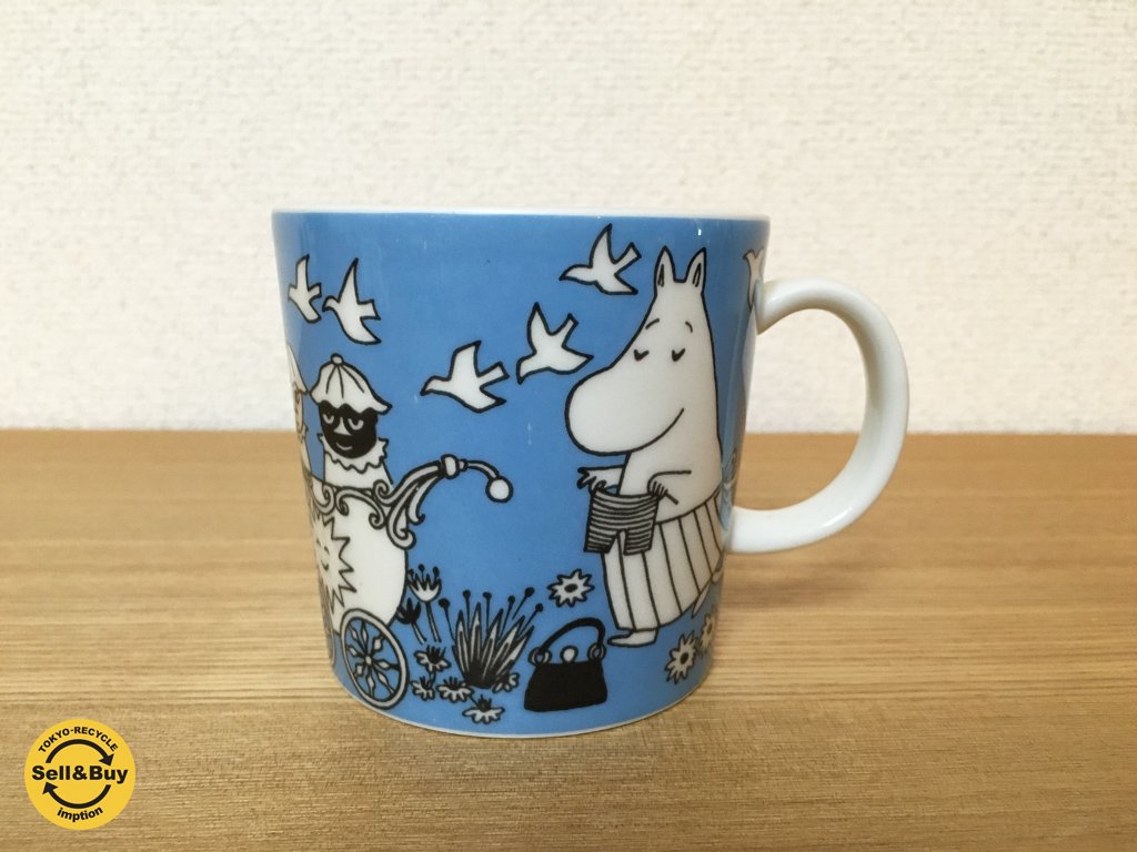 アラビア ARABIA ムーミン マグカップ " Peace / ピース " 250ml 未使用品 ◎