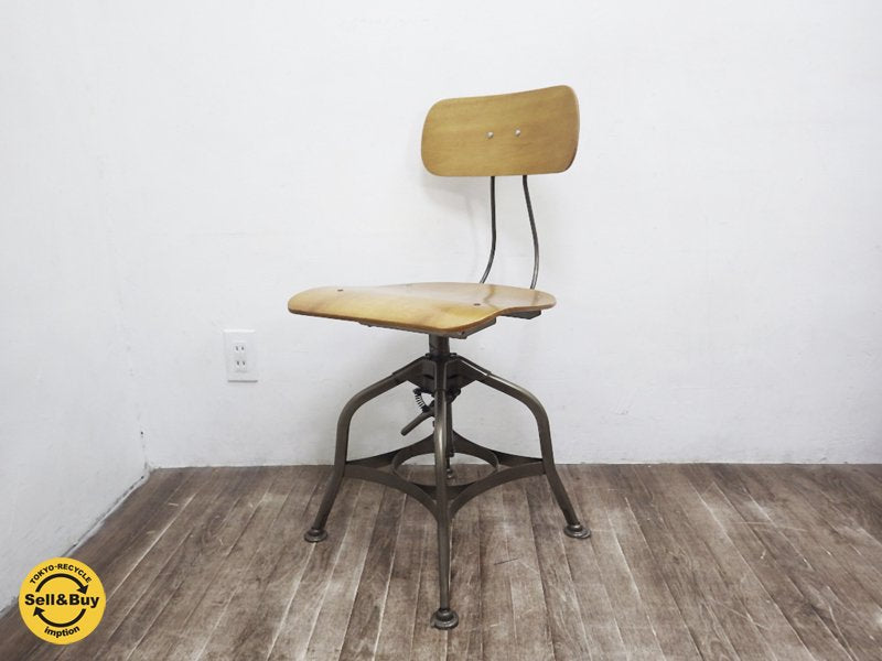 Knotantiques / ノットアンティークス by CRUSH CRASH PROJECT 『 TOLEDO CHAIR / トレドチェア 』 ( ドラフティングチェア、 ワークチェア ) ★