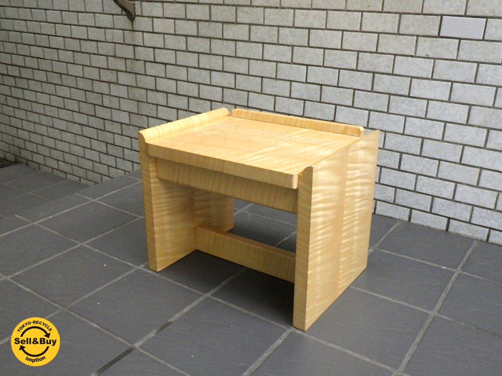 ナチュラルデザイン シカモア スツール チェア 花台 踏み台 ■