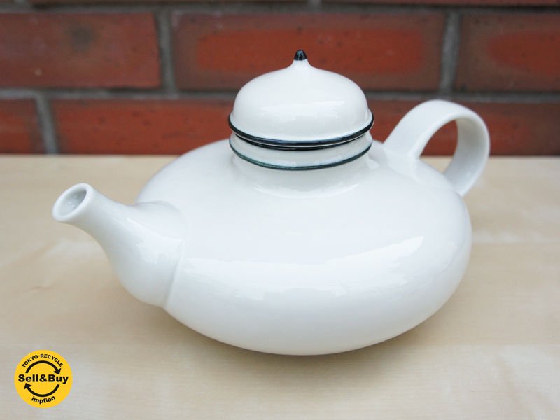 ロールストランド Rorstrand Pop pot ティーポット ホワイト Inger Persson ●