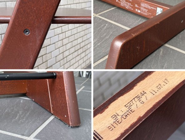 ストッケ STOKKE トリップトラップ TRIPP TRAPP ベビーチェア キッズチェア ブラウン S/N5~ 北欧 ノルウェー ■