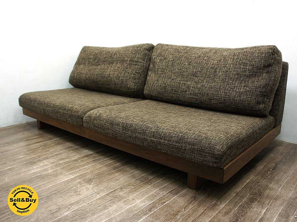 MASTER WAL マスターウォール DANISH SOFA ウォールナット 2P ソファ ●