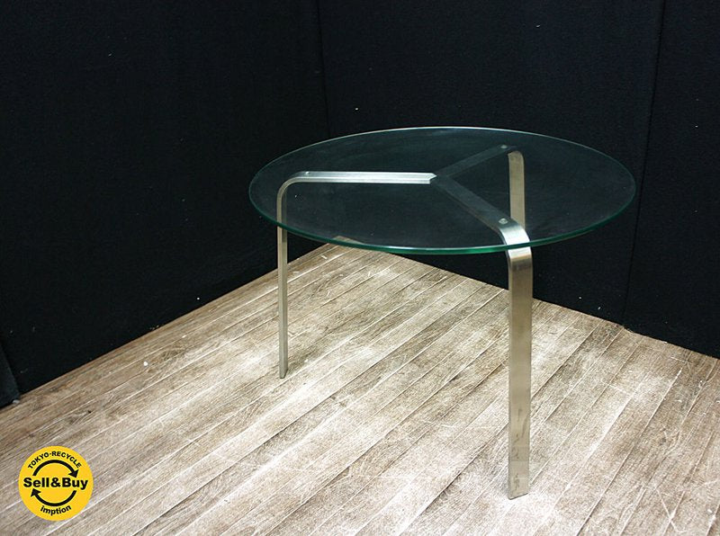 " IDEE / イデー " ガラストップテーブル 『 IR TABLE S / イールテーブル ・ S 』 IFFT-0480 ★