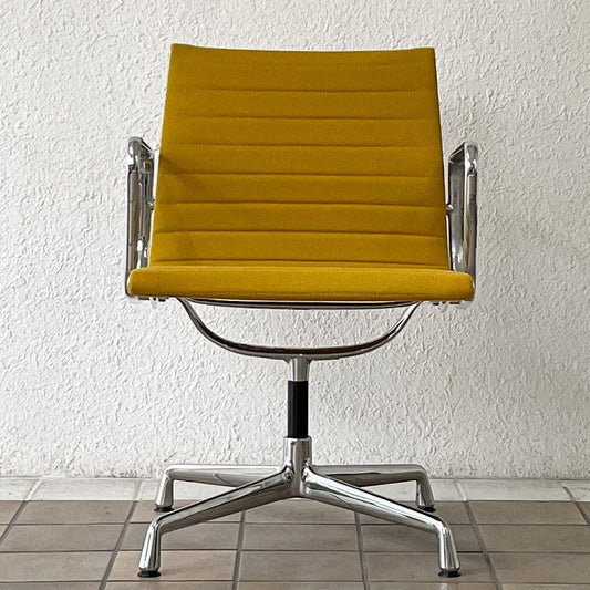 ヴィトラ vitra アルミナムグループ マネジメントチェア デスクチェア 4本脚 ファブリック グライズ 張り替え済み イームズ ◇