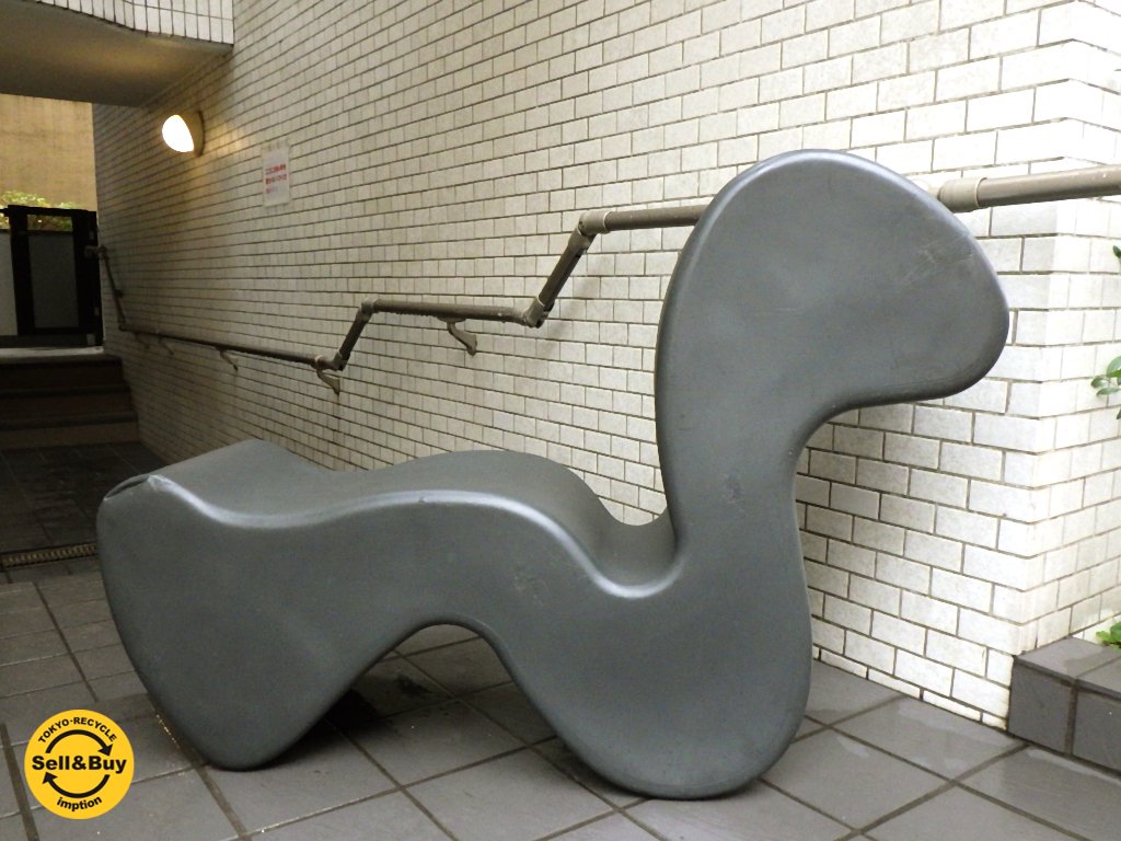 デンマーク イノベーション社 ヴェルナー・パントン『ファントム チェア』ブラック /Verner Panton ■