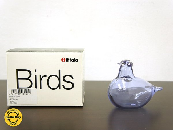 iittala イッタラバード LITTLE TERN 日本未発売 ライラック オイバ・トイッカ 箱付 ●