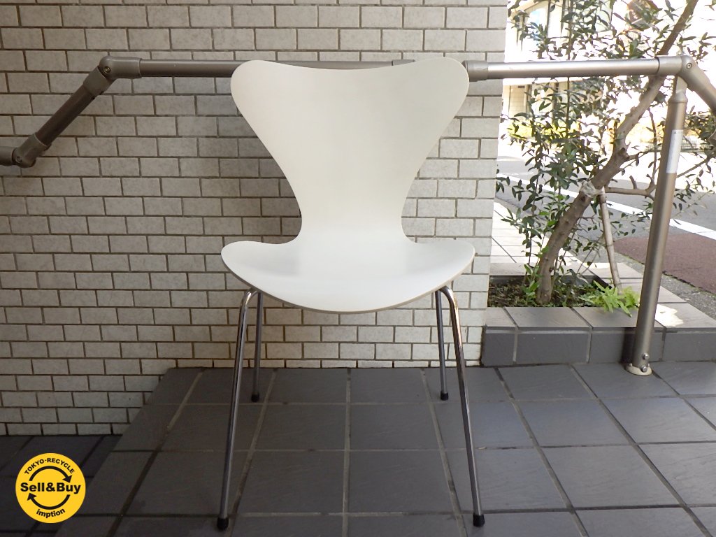 Fritz Hansen フリッツ ハンセン 正規品 セブンチェア ホワイト ■