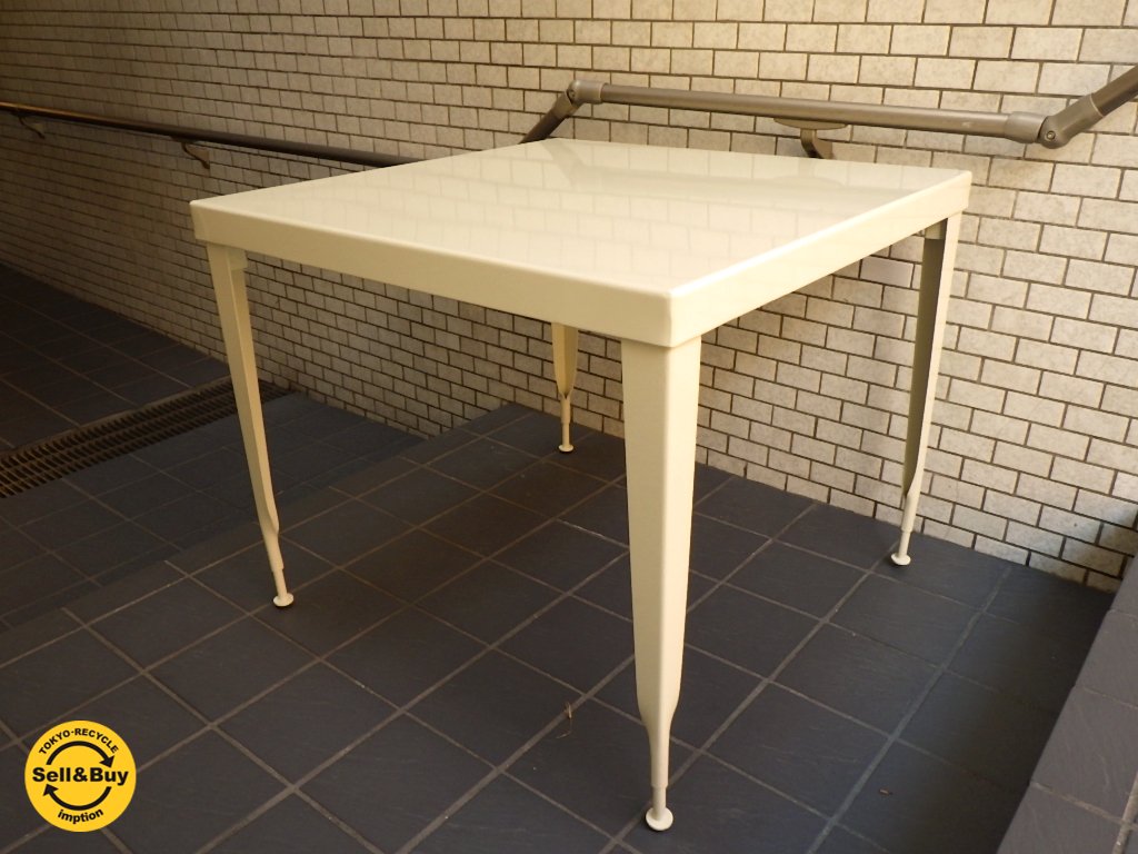 DULTON ダルトン STANDARD スタンダード スクエアテーブル スチール インダストリアル アメリカン ホワイト ■