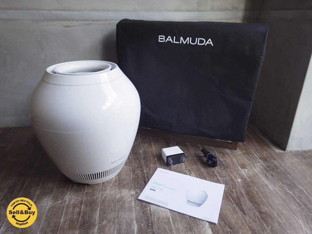 BALMUDA バルミューダ Rain レイン スタンダード ERN-1000SD-WK 気化式加湿器 ♪
