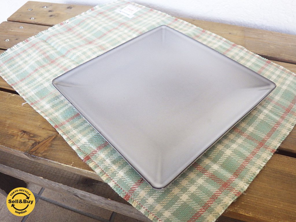 STAUB ストウブ スクエア ディナープレート 24cm ◇