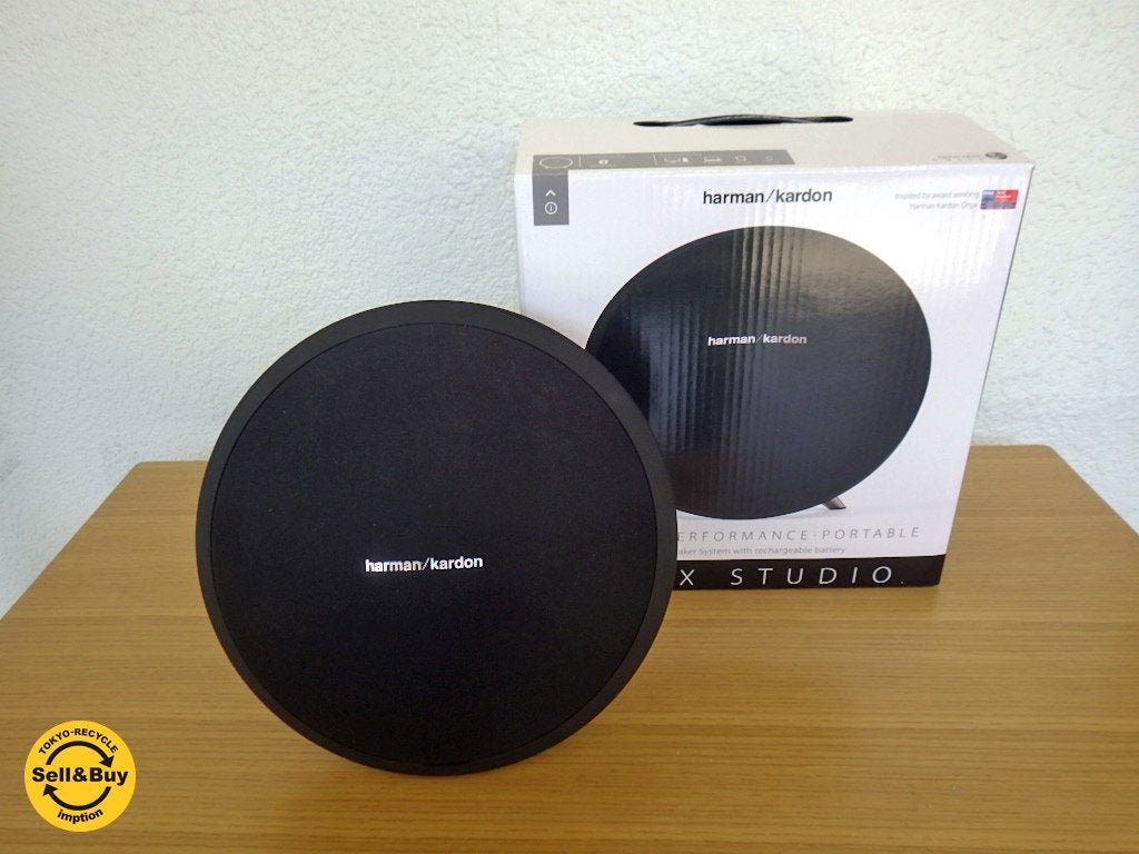 美品 harman kardon ハーマン カードン ONYX STUDIO スピーカー Bluetooth ◇