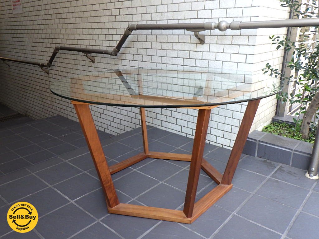 アジム Ajim carcassa table カルカッサ ミドル センター テーブル ヘキサゴン 直径 100cm■