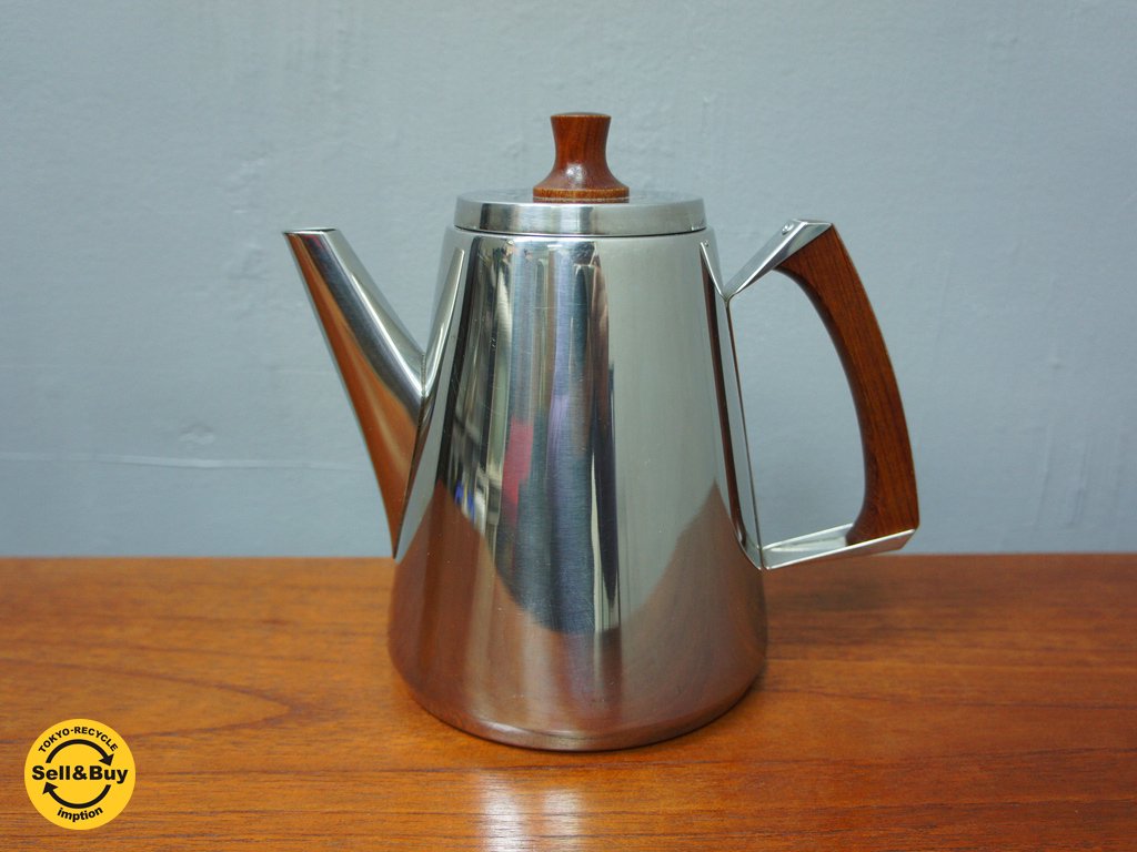 NILSJOHAN ニルスヨハン Christina クリスティーナ ビンテージステンレスポット ●