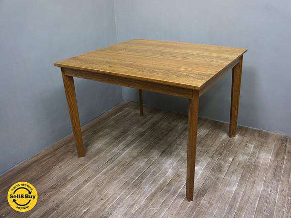 STANDARD TRADE スタンダードトレード オーク無垢材 DNT03-C ダイニングテーブル W100cm オーダー ●