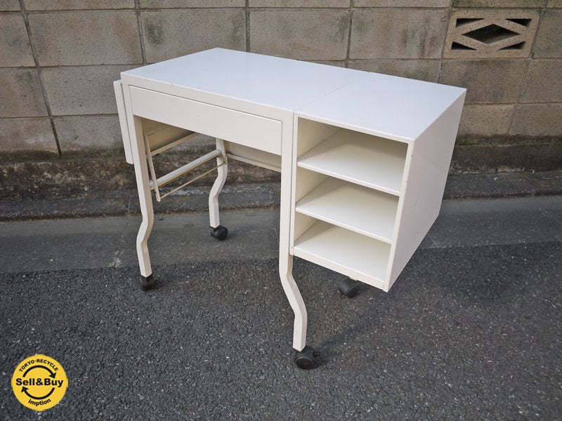 P.F.S取扱 Steel Typewriter Desk スチールタイプライターデスク ◎