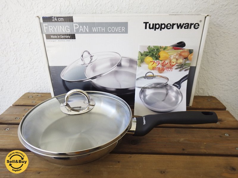 タッパーウェア Tupperware 高級 ステンレスフライパン FLYING PAN