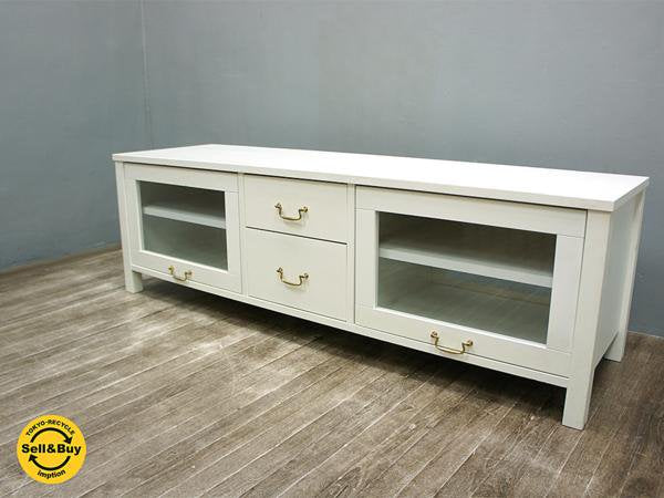モモナチュラル Momo Natural CIELE シエル TVボード1500 シャビーシック ペイント●