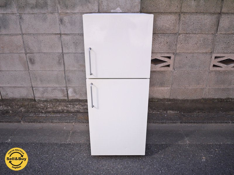 無印良品 MUJI 人気デザイン バーハンドル 冷蔵庫 深澤 直人 M-R14C 2ドア 冷蔵庫 ◎