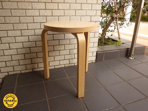 展示品 アルテック Artek スツール60 バーチ材 アルヴァ アアルト ■
