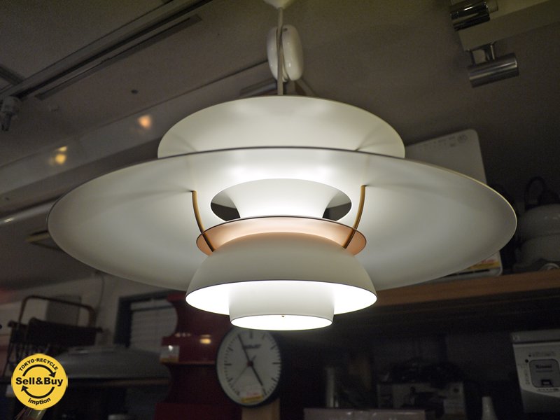 展示美品 Louis Poulsen / ルイス ポールセン PH 5 コンテンポラリー ローズ ペンダントライト ポールヘニングセン Poul Henningsen ◎