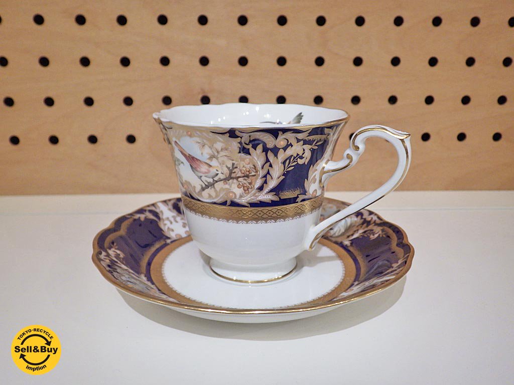 ノリタケ Noritake フォックスボロ FOXBORO ティーカップ&ソーサー ●