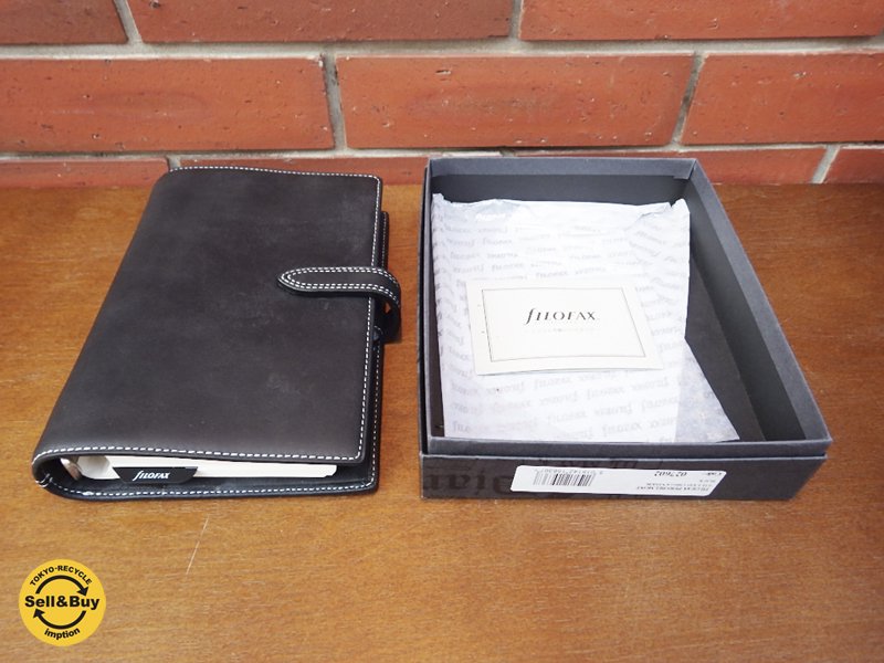ファイロファックス filofax ベルモンド システム手帳 バイブルサイズ 箱付 未使用品 ●