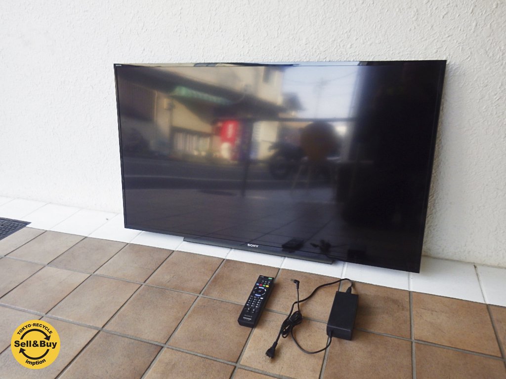 ソニー / SONY ブラビア / BRAVIA 48型 デジタルハイビジョン液晶テレビ KDL-48W600B 2015年製 壁掛け ◇
