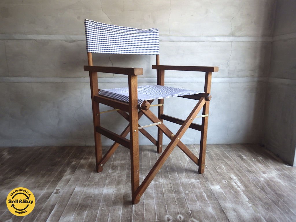 ソーウェスター sou wester / ディレクターズチェア 折りたたみ ウッド