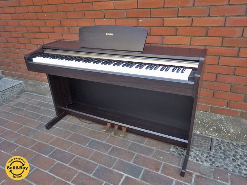 ヤマハ YAMAHA 電子ピアノ YDP-123 アリウス ARIUS グレードハンマー ( GH ) 鍵盤 取扱説明書付き ●