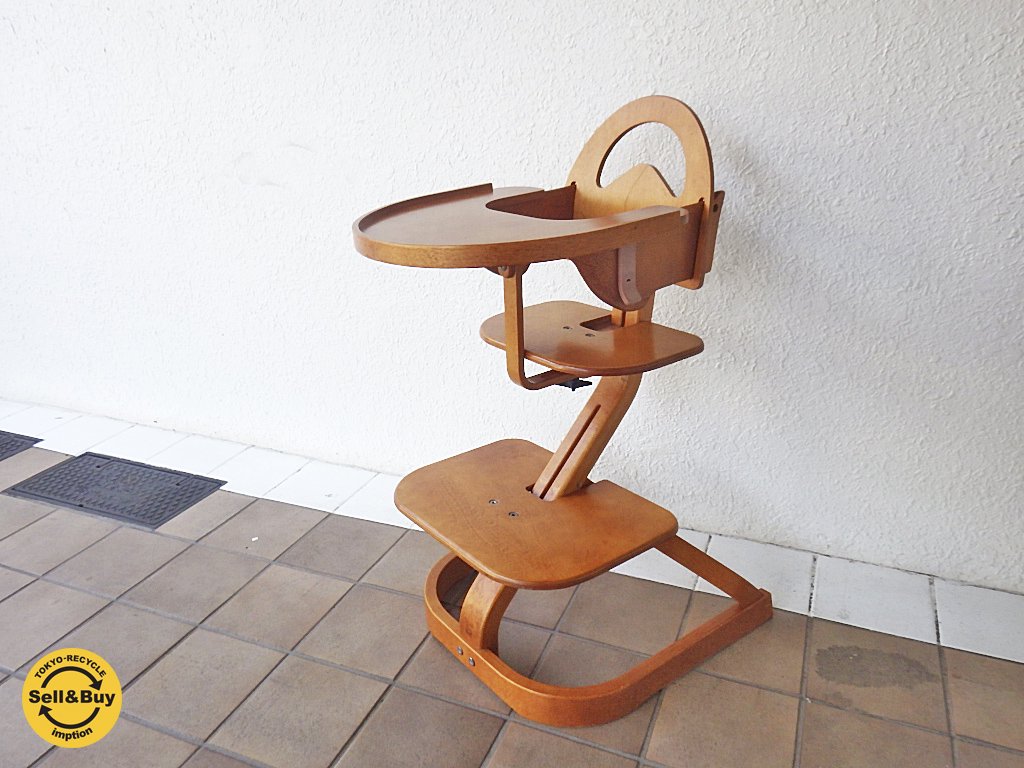スバンチェア SVAN CHAIR スウェーデン テーブル & ガード 付き チェリー ◇