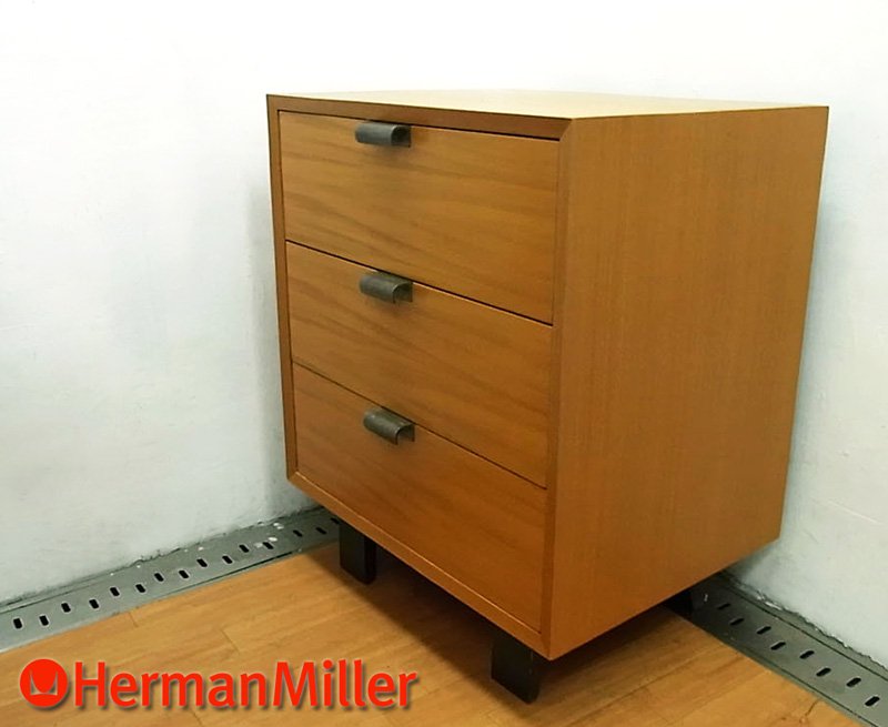 ハーマンミラー / U.S.A Herman Miller 超名作 ベーシックシリーズ 『 3ドロワー・#4700 』 大変貴重な ジョージネルソン ’46デザイン オリジナルビンテージ品!! ★