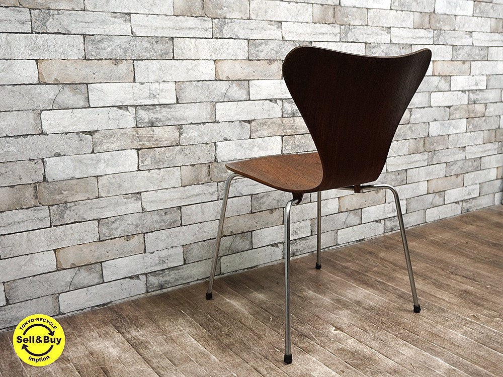 フリッツ ハンセン/Fritz Hansen/『セブンチェア』Arne Jacobsen/アルネ・ヤコブセン 60’s ヴィンテージ D ●