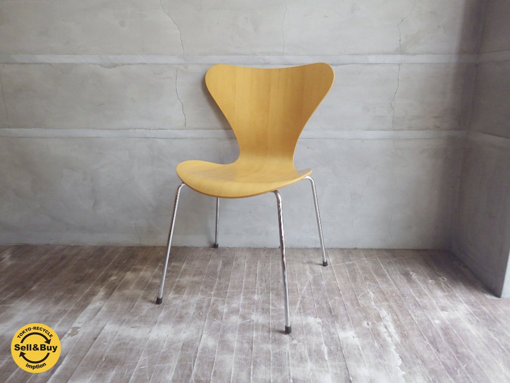 フリッツハンセン Fritz Hansen セブンチェア ナチュラルウッド ビーチ材 D ♪