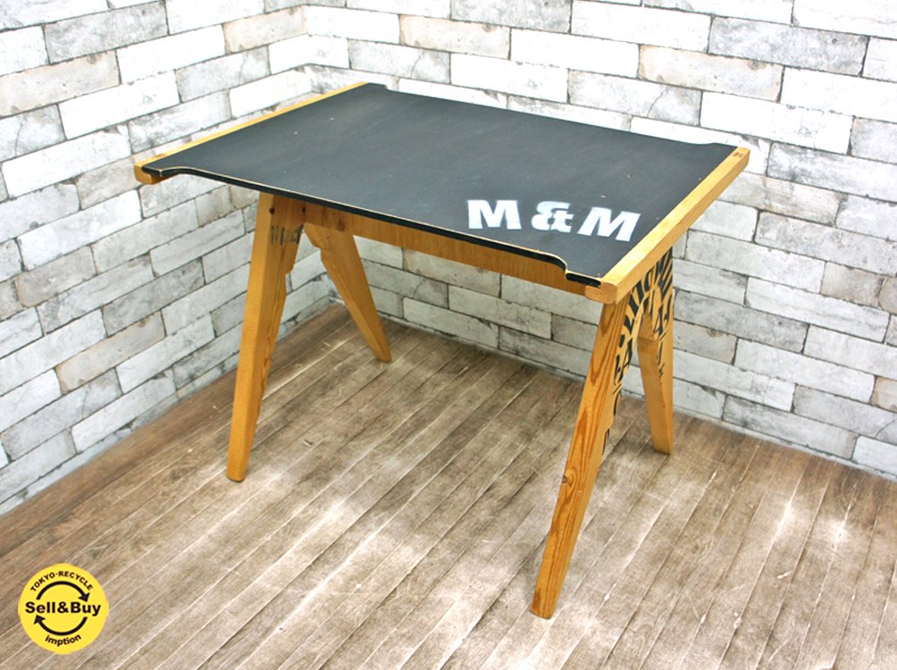 エム&エム M&M FURNITURE ウマ小&天板セット デスク テーブル 受注生産品 ◎