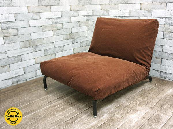 ジャーナルスタンダードファニチャー Journal Standard Furniture ロデ RODEZ ソファ カバーリング 替えカバー付き デニム コーデュロイ B ●