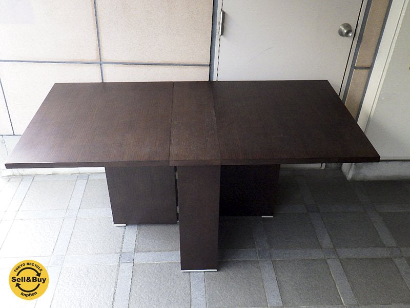 モーダエンカーサ / moda en casa バタフライテーブル 『 2+2 Table ( ライトウェンジカラー ) 』 廃盤希少160サイズ ★