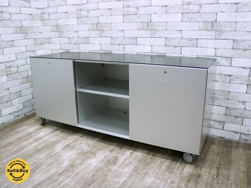 カッシーナ・イクスシー / Cassina IXC. " エアフレーム / AIR FRAME " 定価:47.25万~ 廃盤希少 『 エグゼクティブ サイド キャビネット 』 ★