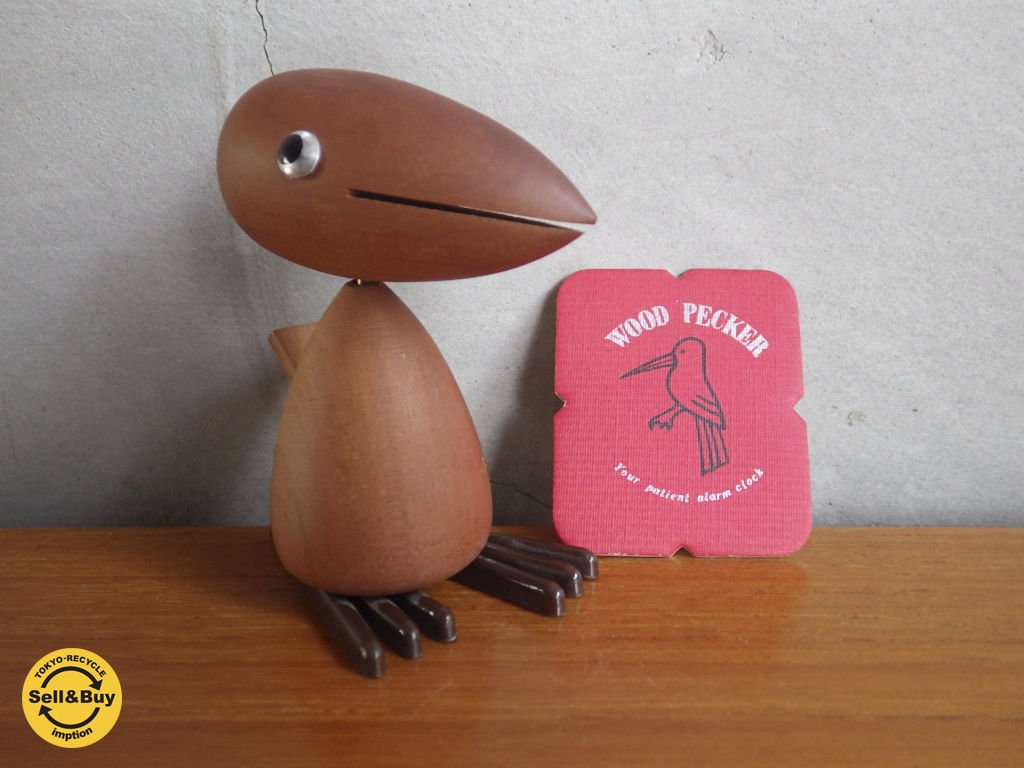 ロイヤルペット ROYALPET / 木製玩具 キツツキ WOOD PECKER 鳥 ♪