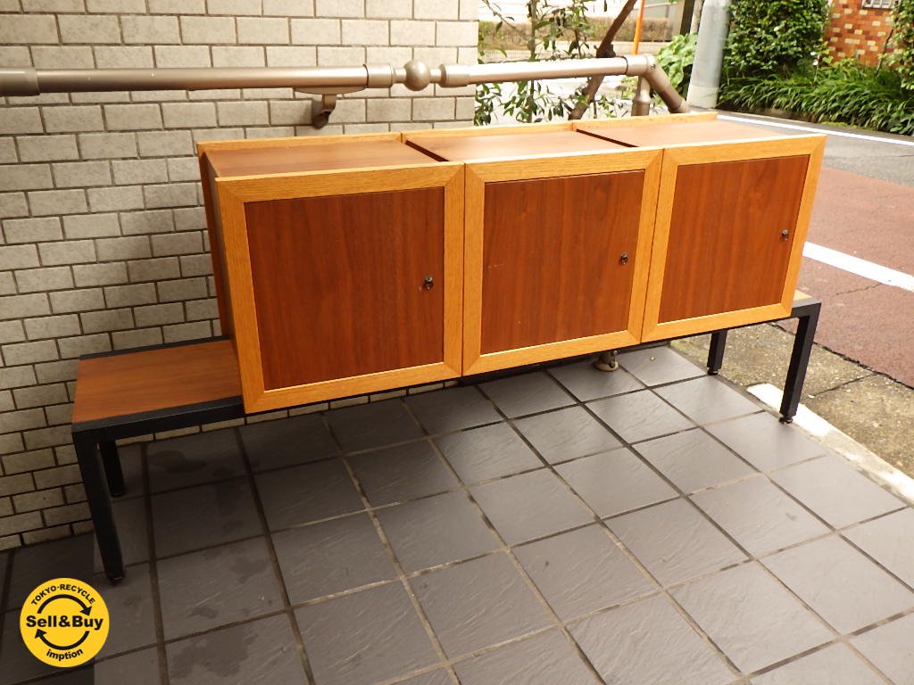 オガタ/OGATA オリジナル家具 スリーボックス ベンチ スツール インテリア・店舗デザイナー:尾形欣一氏 ■