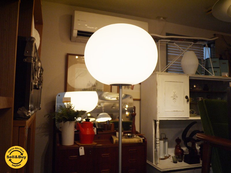 フロス FLOS グローボール エフ GLO-BALL F フロアライト ジャスパー・モリソン ヤマギワ取扱 定価¥162,000 調光機能付き◎