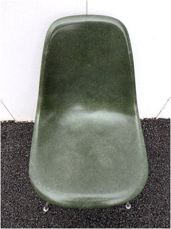 ハーマンミラー / U.S.A Herman Miller 55~70's ビンテージ 2nd 希少OGカラー! 『 サイドシェルチェア 』 ジンクHベース = DSX フルオリジナル ★