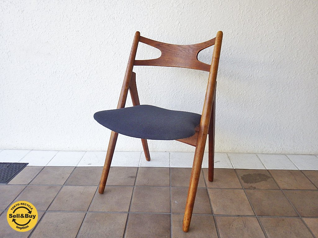 カールハンセン&サン Carl Hansen & Son 希少 ビンテージ CH29 チェア ハンス・J・ウェグナー 無垢レッドオーク材 ◇