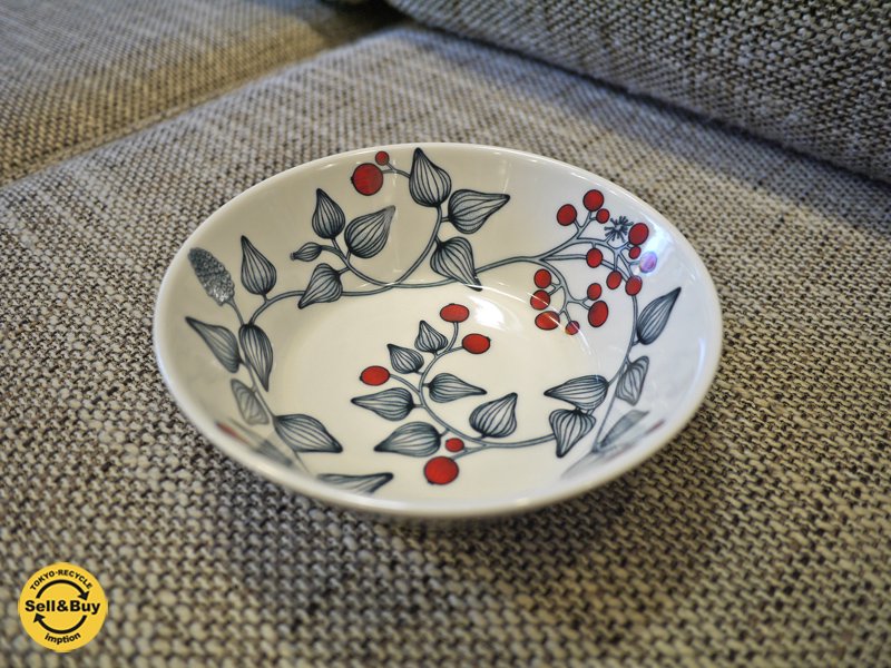 廃番 未使用品 アラビア / ARABIA "ルノ / RUNO" フロストベリー / Frost Berry 17cm ディープボウル ◎