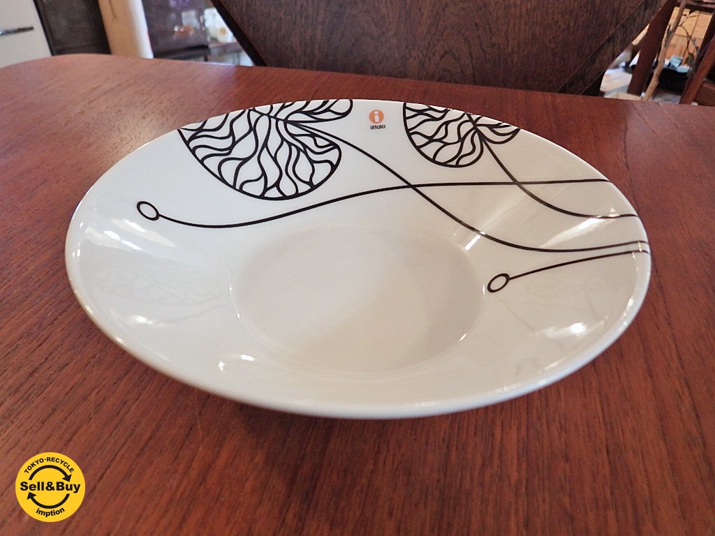 イッタラ x マリメッコ iittala x marimekko ボットナ BOTTNA ボウル 21cm 廃盤希少 B ●