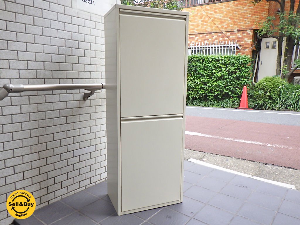 ドッタス DOTTUS ウェストビン キャビネット ダストボックス 2段 イタリア 高さ123cm ■